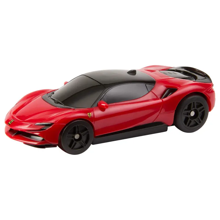 Hot Wheels, Ferrari SF90 Stradale Assetto Fiorano R/C, masina cu telecomanda, scara 1:64
