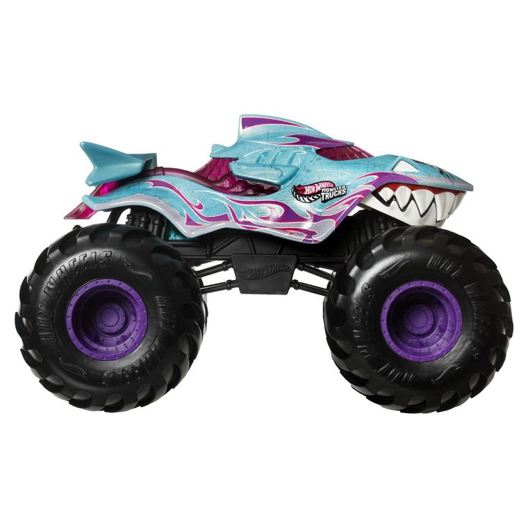 Hot Wheels, Monster Trucks, Great Bite, masina, scara 1:24