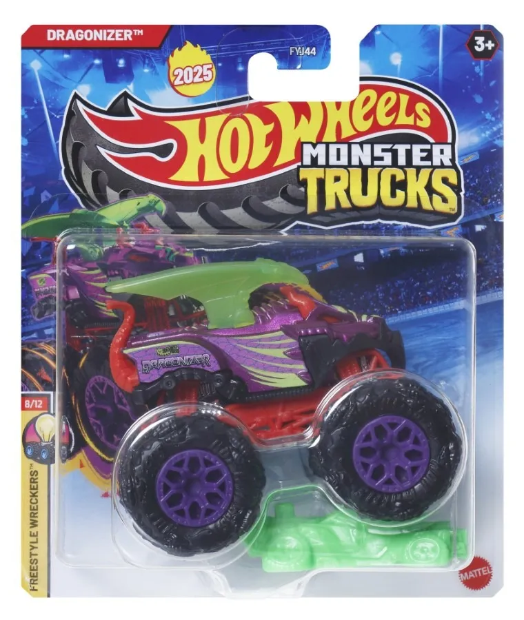 Hot Wheels, Monster Trucks, masinuta, scara 1:64