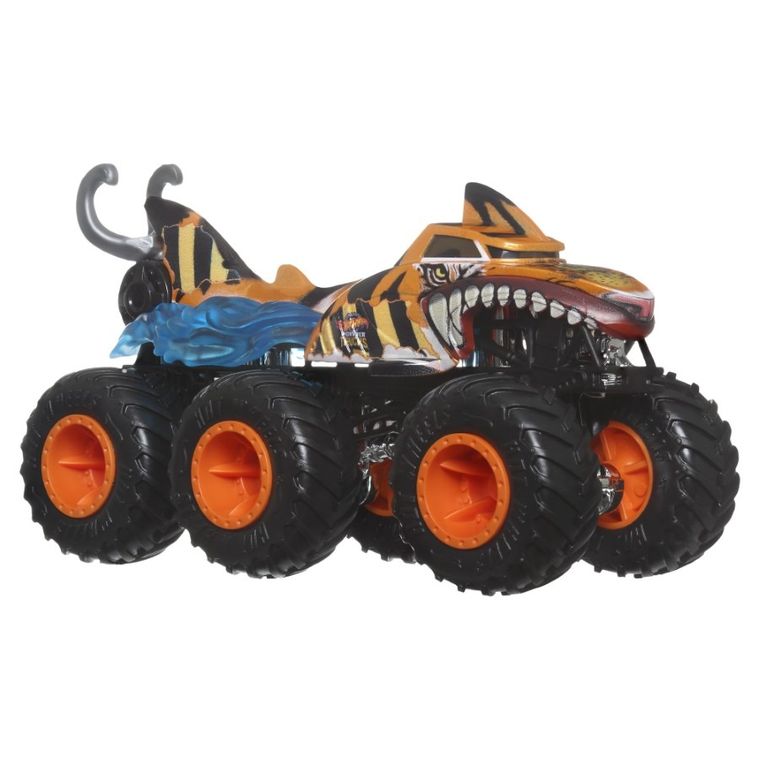Hot Wheels, Monster Trucks, Tiger Shark, masina, scara 1:64, HWN88