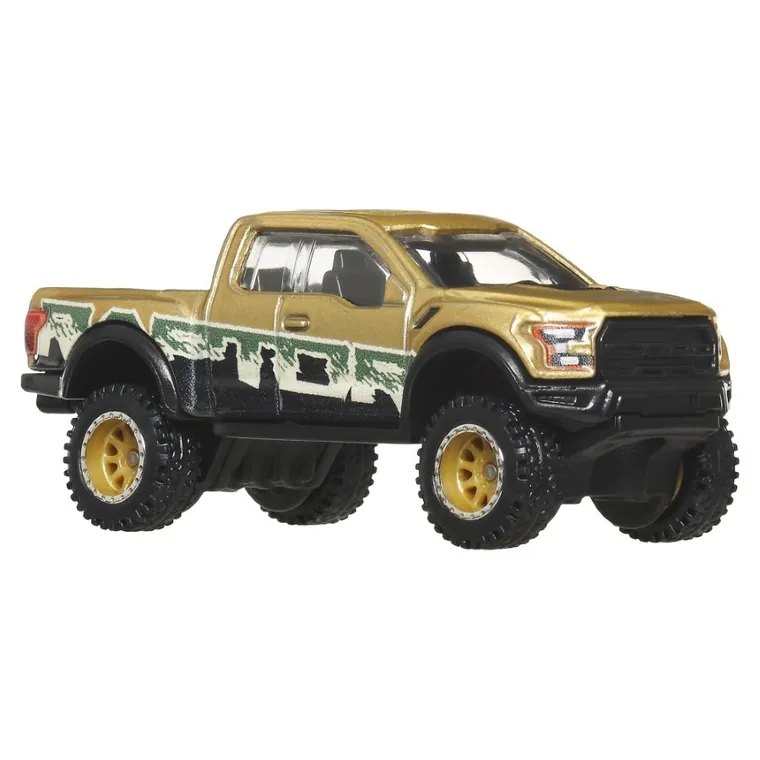 Hot Wheels, Premium, Car Culture, 2017 Ford F-150 Raptor, masina, scara 1:64, JBK70