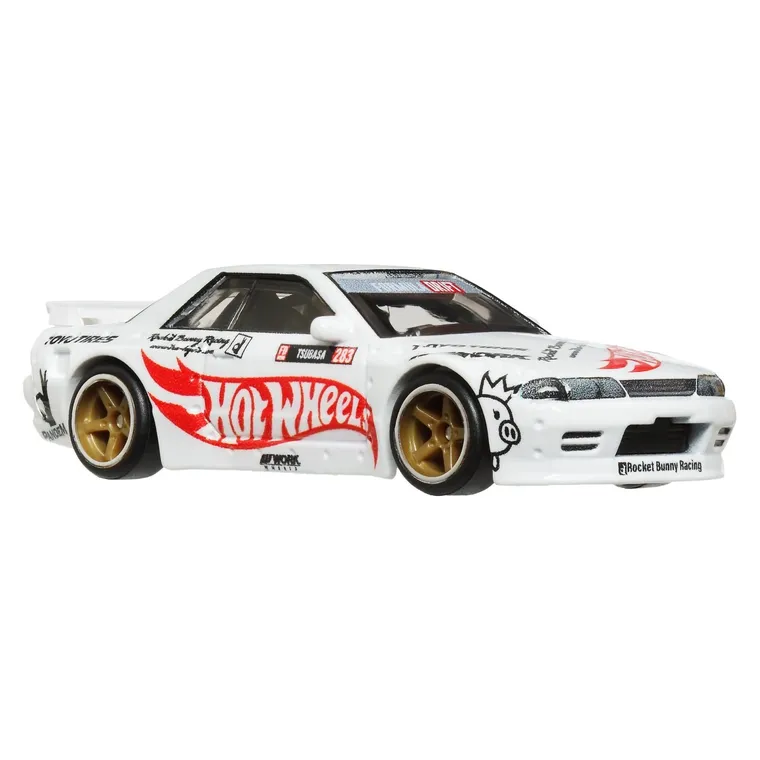 Hot Wheels, Premium, Car Culture, masina, Nissan Skyline GT-R (R32) Pandem, scara 1:64, HRV68