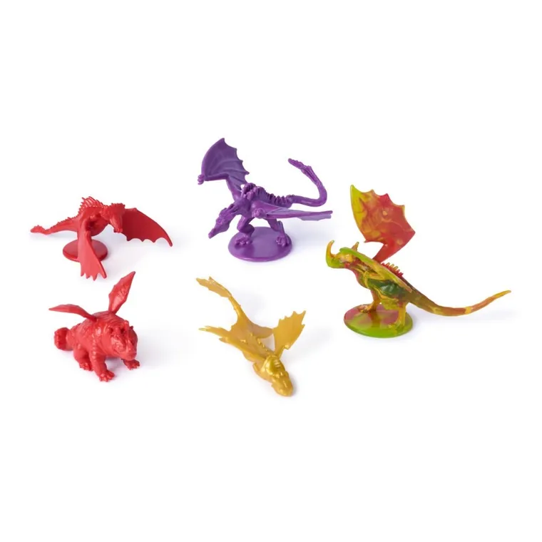How To Train Your Dragon, Colectia Dragon, set de figurine, 50 elemente