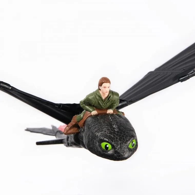 How To Train Your Dragon, Real Flying RC Toothless, figurina cu telecomanda
