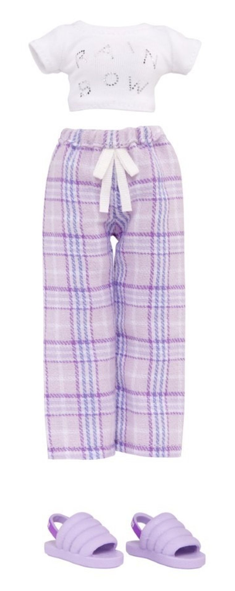 Junior High PJ Party Fashion Doll, Violet, papusa fashion