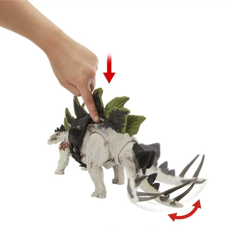 Jurassic World, Stegosaurus, figura mare cu functie de atac