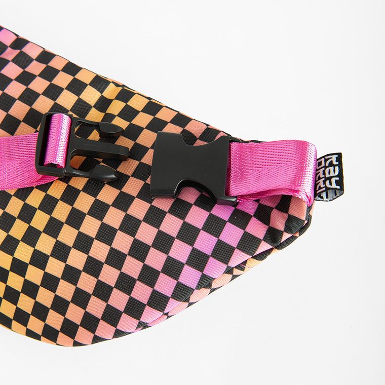 Kayokki, borseta, geanta de sold, carouri, roz-portocaliu