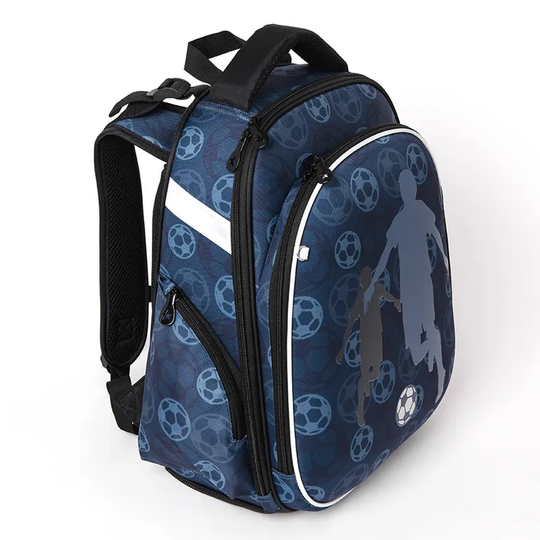 Kayokki, rucsac pentru scoala cu 1 compartiment, fotbal