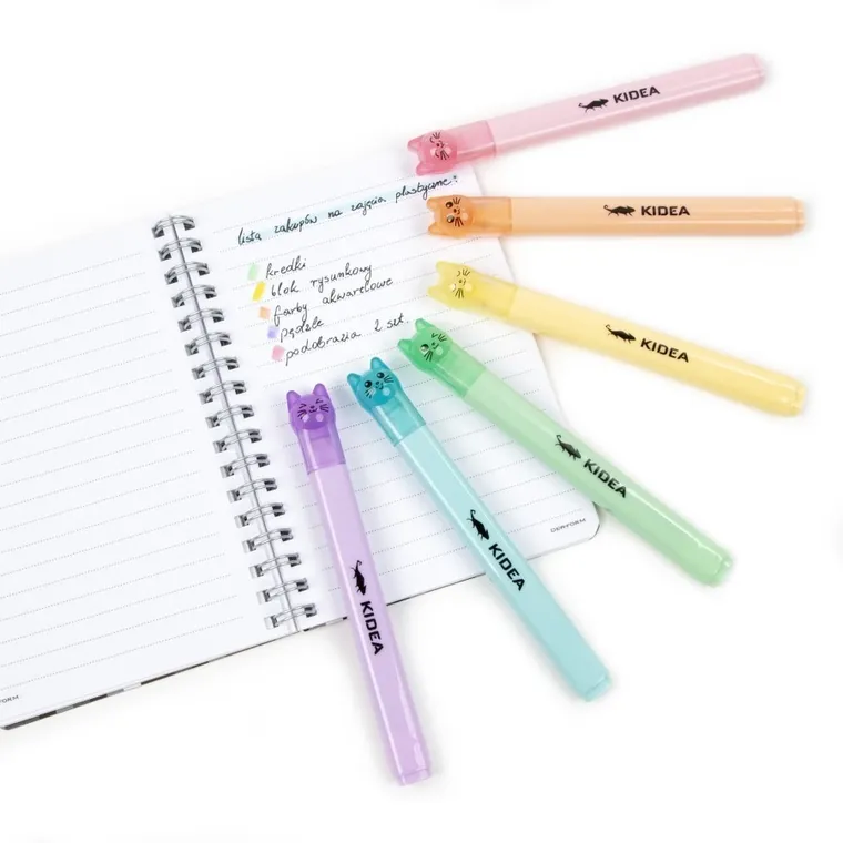 Kidea, carioci, Pisici, 6 culori