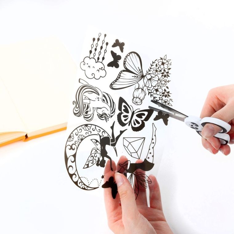 Kidea, Metallic Art Magic, sabloane de lipit