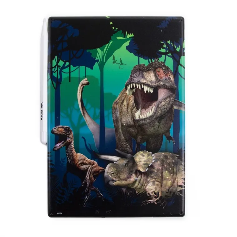 Kidea, tableta de desen, LCD 10", dinozauri
