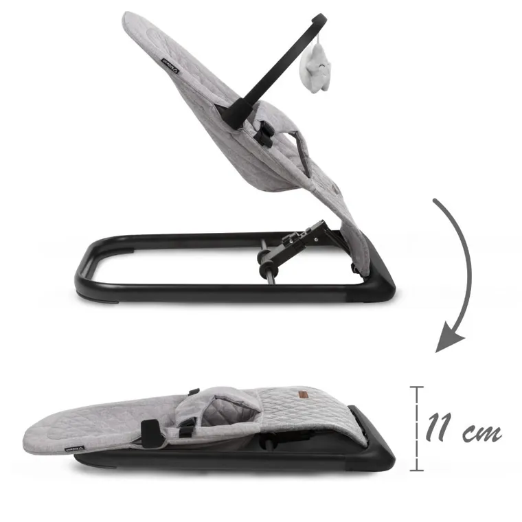 Kidwell, Laro, scaunul balansoar, Full Grey/Black