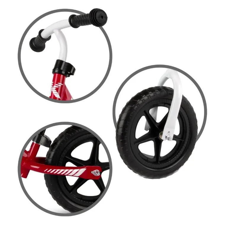 Kidwell, Rebel, bicicleta fara pedale, Red