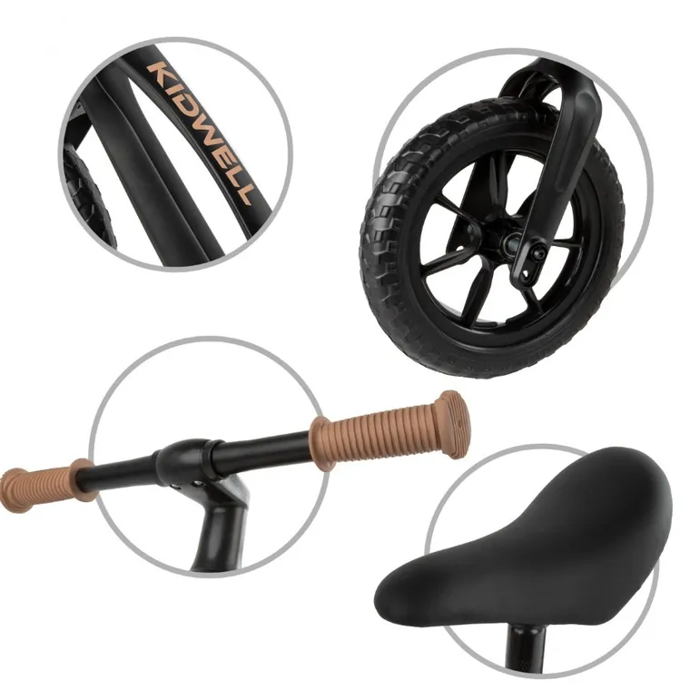 Kidwell, Vito, bicicleta fara pedale, Black