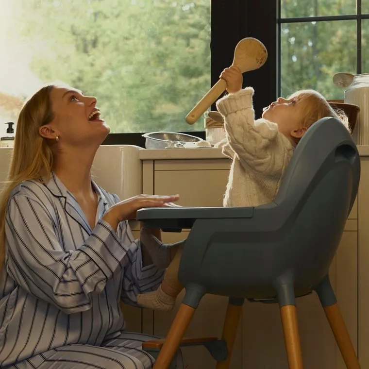 Kinderkraft, Fini 2, scaun de hranire, Nordic Breeze