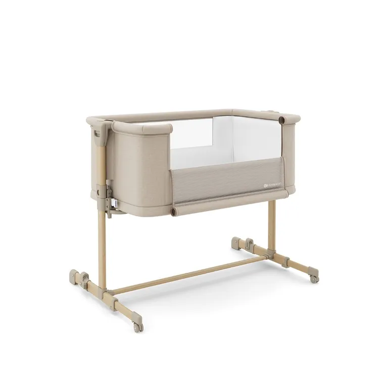 Kinderkraft, Nestee Grow 2, patut suplimentar, beige wood