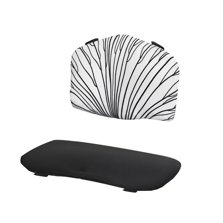 Kinderkraft, set de perne pentru scaunul Enock, Black and White
