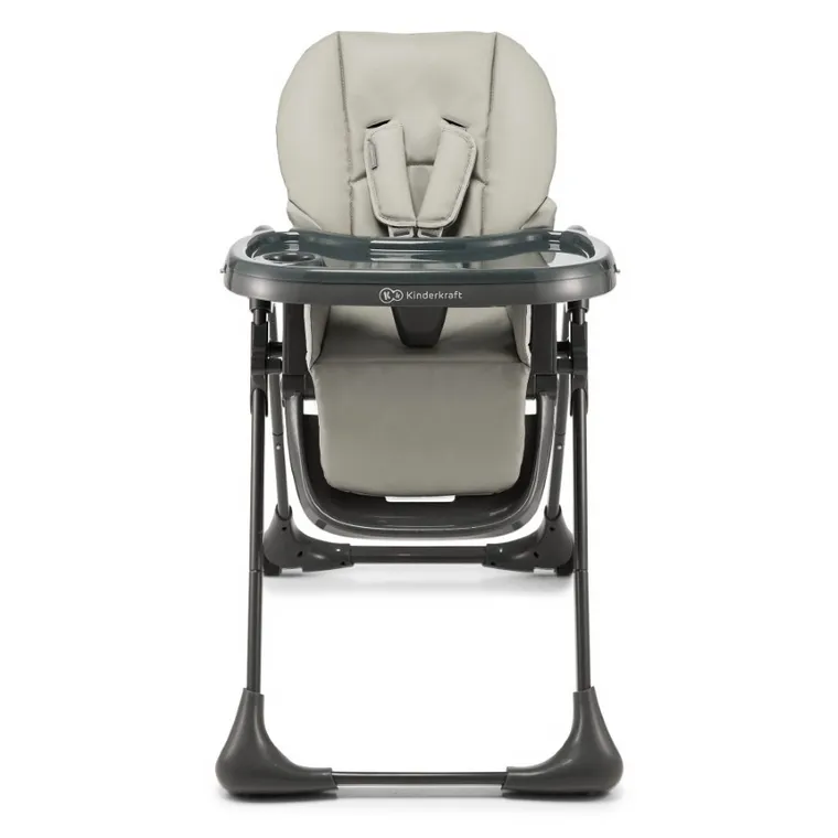Kinderkraft, Tummie, scaun de masa pliabil 2 in 1, Grey