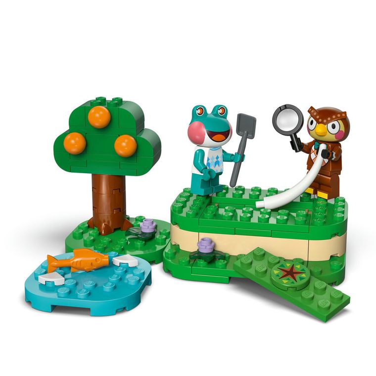 LEGO Animal Crossing, Colectia de muzeu a lui Blathers, 77056