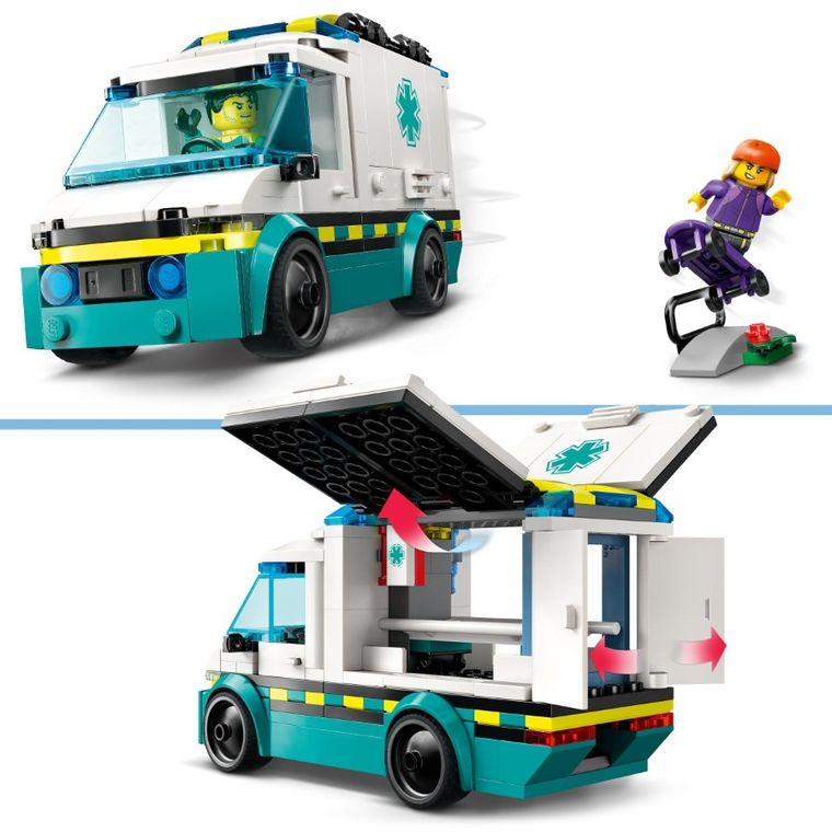 LEGO City, Ambulanta de urgente, 60451
