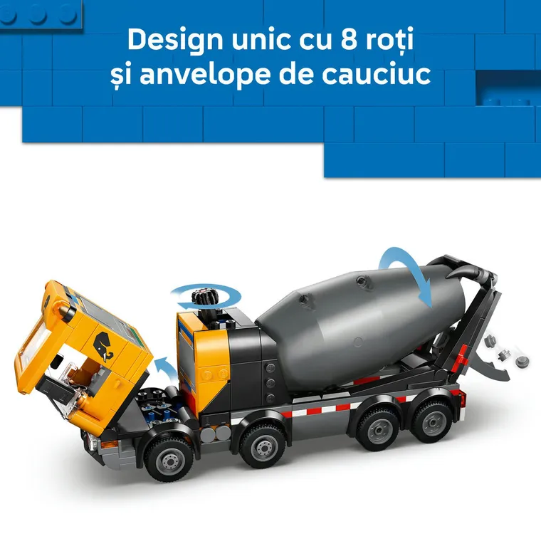 LEGO City, Autobetoniera, 60478