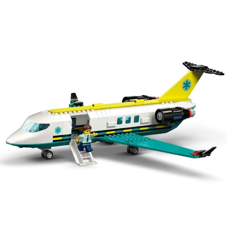 LEGO City, Avion-ambulanta pentru urgente, 60465