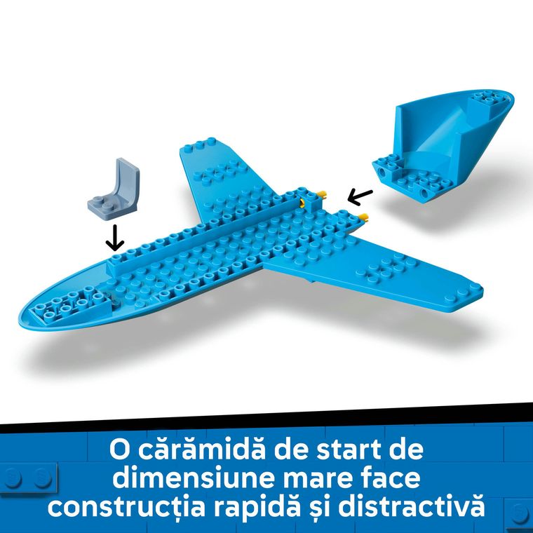 LEGO City, Avion cu reactie pentru pasageri, 60492