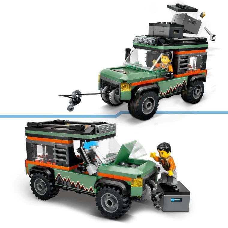 LEGO City, Camioneta 4-4 off-road, 60447