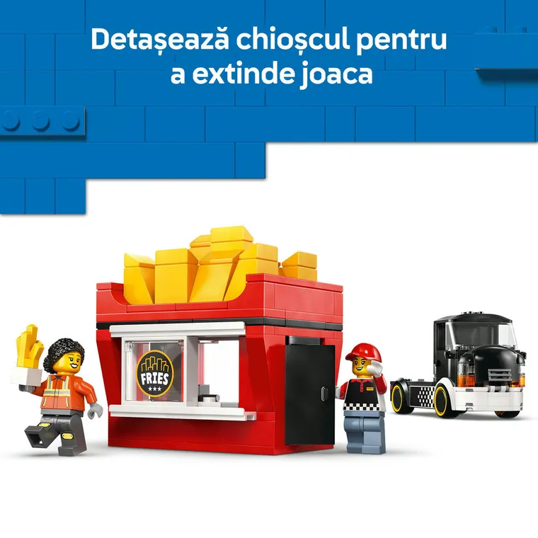LEGO City, Furgoneta de cartofi prajiti, 60488