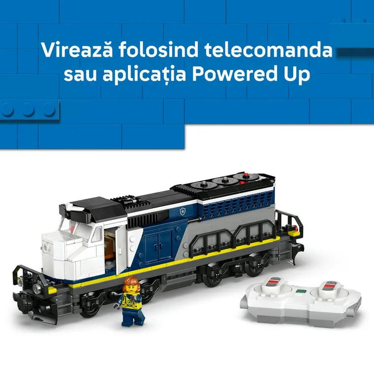 LEGO City, Jaf in trenul politiei, 60508