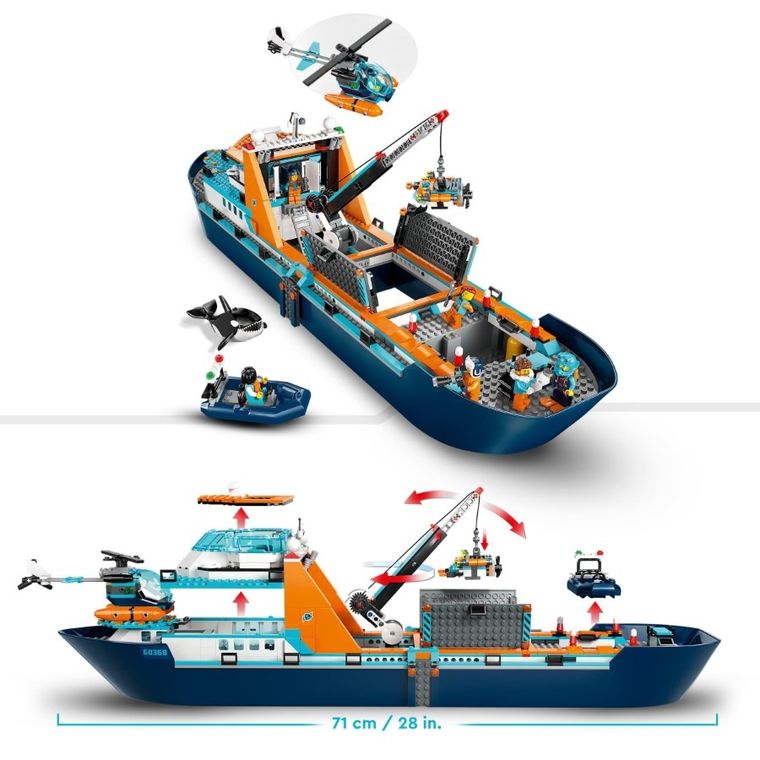 LEGO City, Nava de explorare arctica, 60368