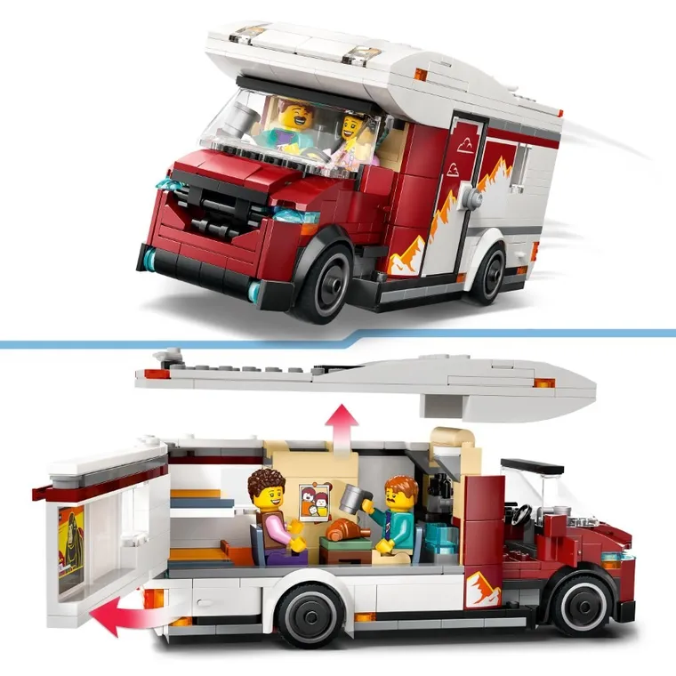 LEGO City, Rulota pentru aventuri de vacanta, 60454