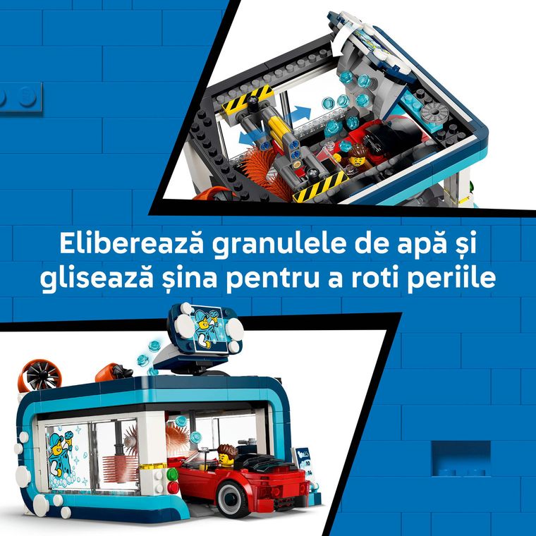 LEGO City, Spalatorie auto drive-thru, 60497