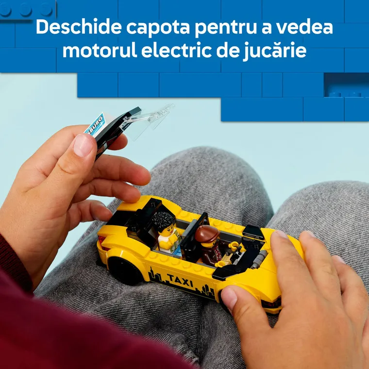 LEGO City, Taxi galben, 60487