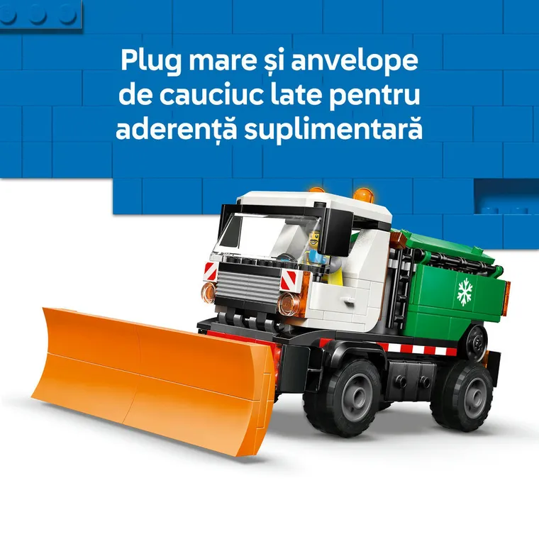 LEGO City, Vehicul cu plug de zapada, 60490