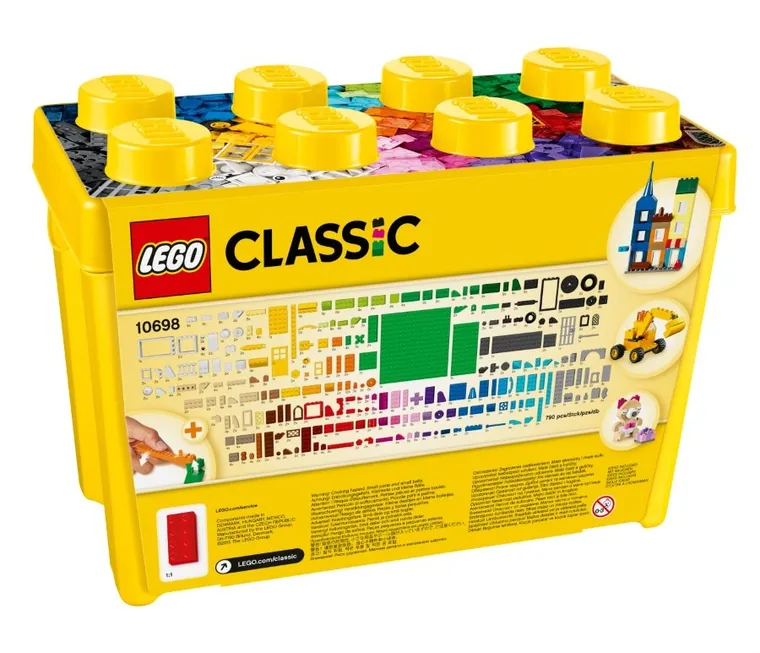 LEGO Classic, Cutie mare de constructie creativa LEGO, 10698