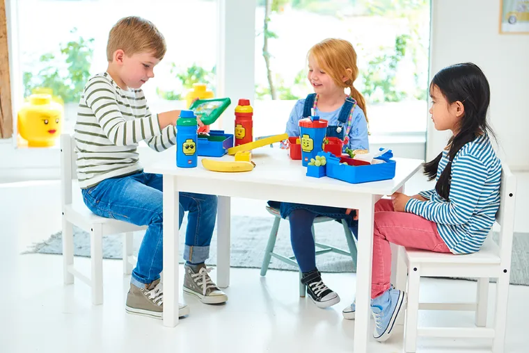 LEGO Classic, cutie pentru pranz si sticla de apa