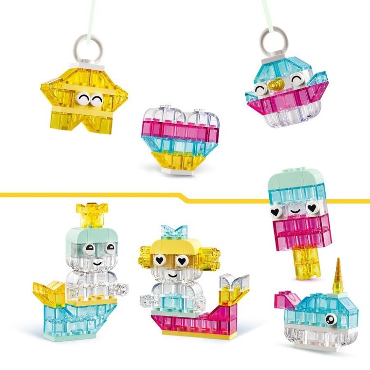 LEGO Classic, Cutie transparenta magica, 11040