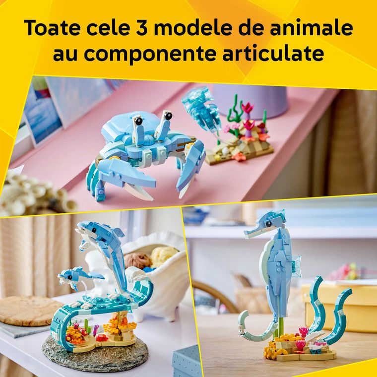 LEGO Creator, Animale marine: Delfini superbi, 31385