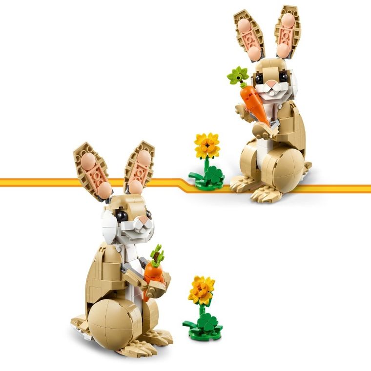 LEGO Creator, Iepuras dragalas, 31162
