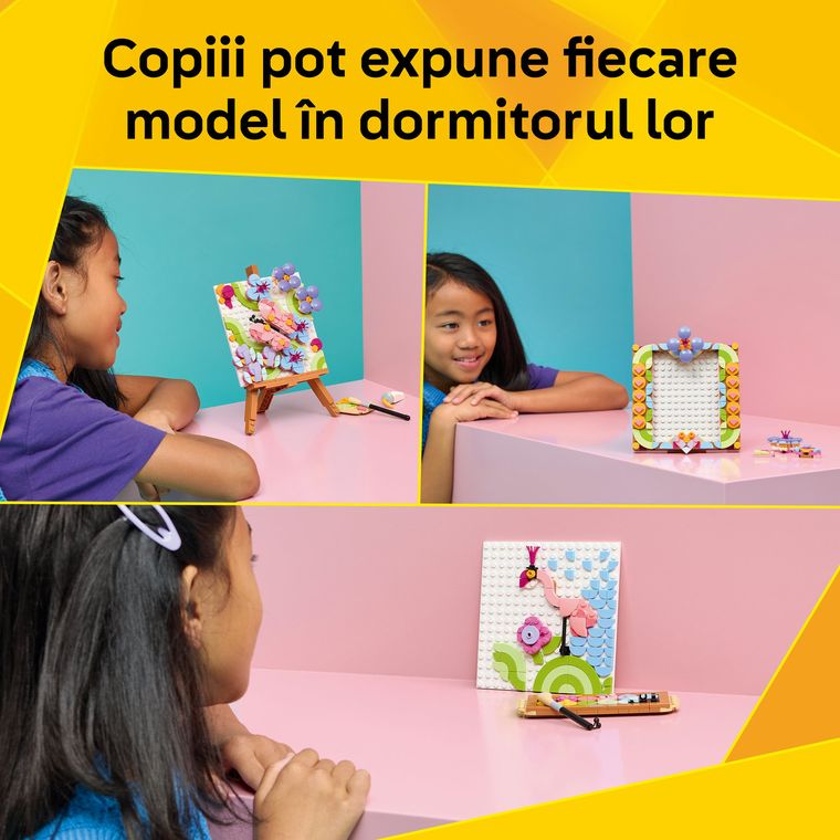 LEGO Creator, Tablou decorativ cu arta florala, 31390