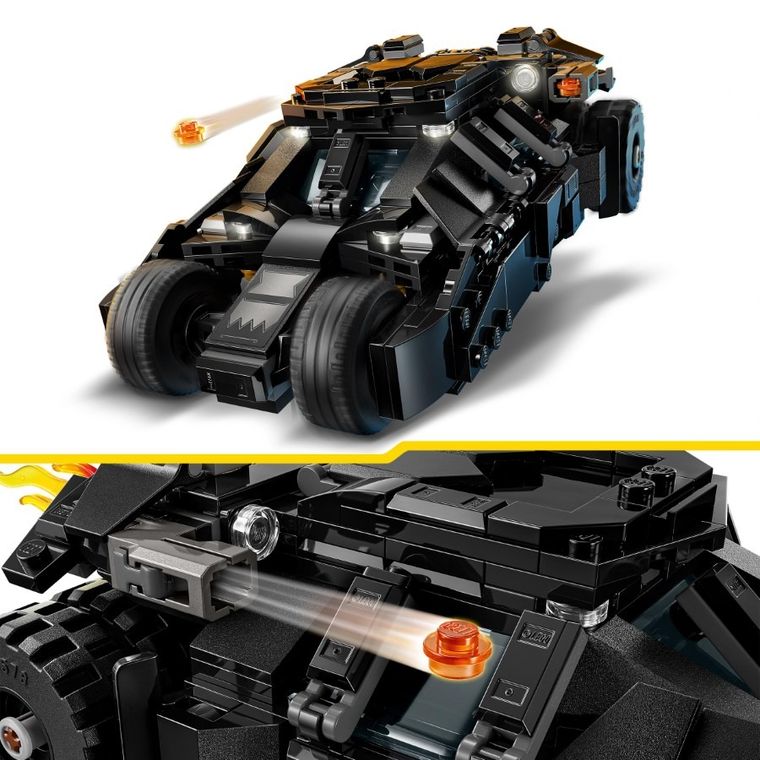 LEGO DC Batman, Batman Tumbler vs. Two-Face si Joker, 76303