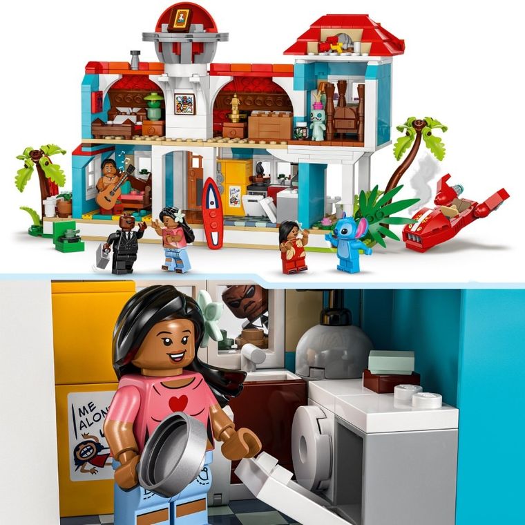 LEGO Disney, Casa de pe plaja a lui Lilo si Stitch, 43268