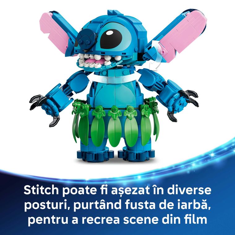 LEGO Disney Classic, Stitch si Scrump, 43296