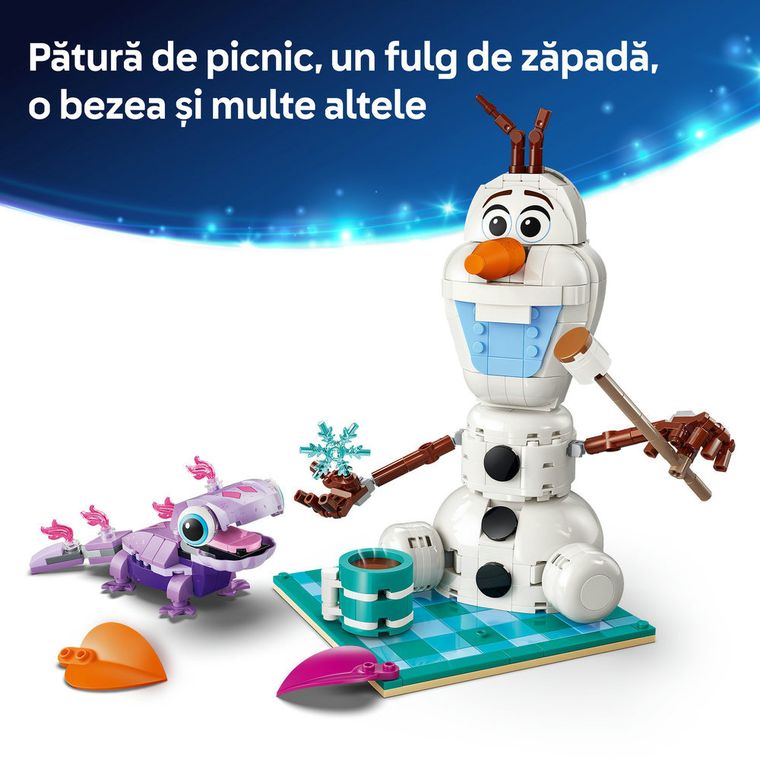 LEGO Disney Princess, Distractie la picnic cu Olaf si Bruni, 43287