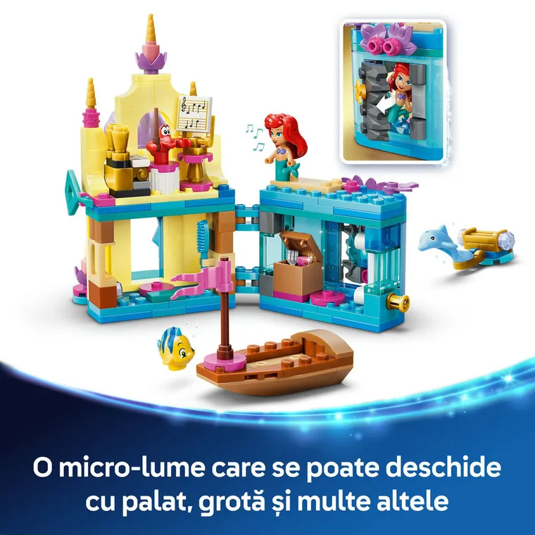 LEGO Disney Princess, Minipalatul magic al lui Ariel, 43285