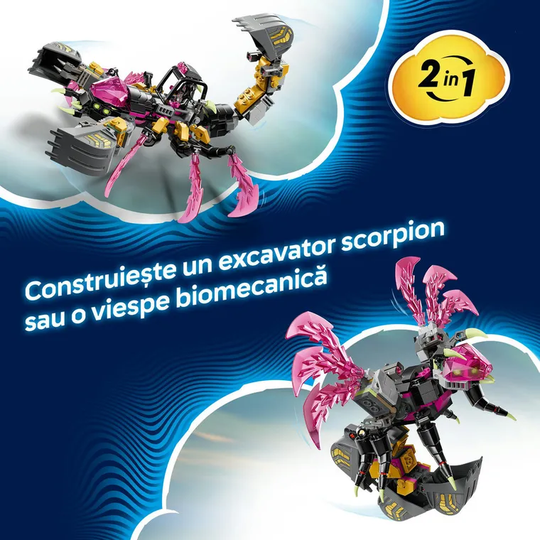 LEGO DREAMZzz, Excavator scorpion de cosmar, 71513