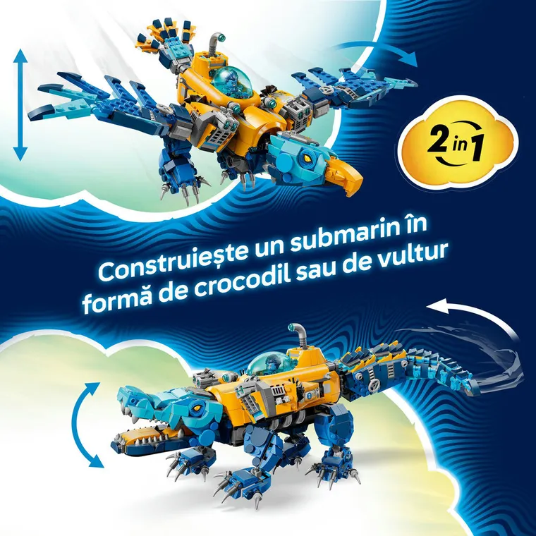 LEGO DREAMZzz, Submarin crocodil, 71512