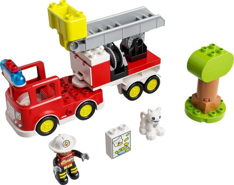 LEGO DUPLO, Camion de pompieri pentru salvare, 10969