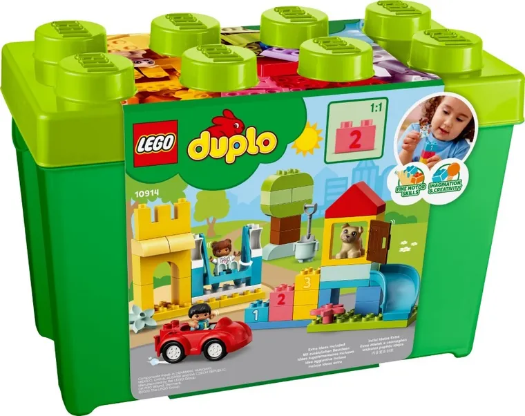 LEGO DUPLO Classic, Cutie Deluxe in forma de caramida, 10914